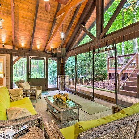 Stunning Beech Mountain Cabin With Porch And Hearth Exterior foto